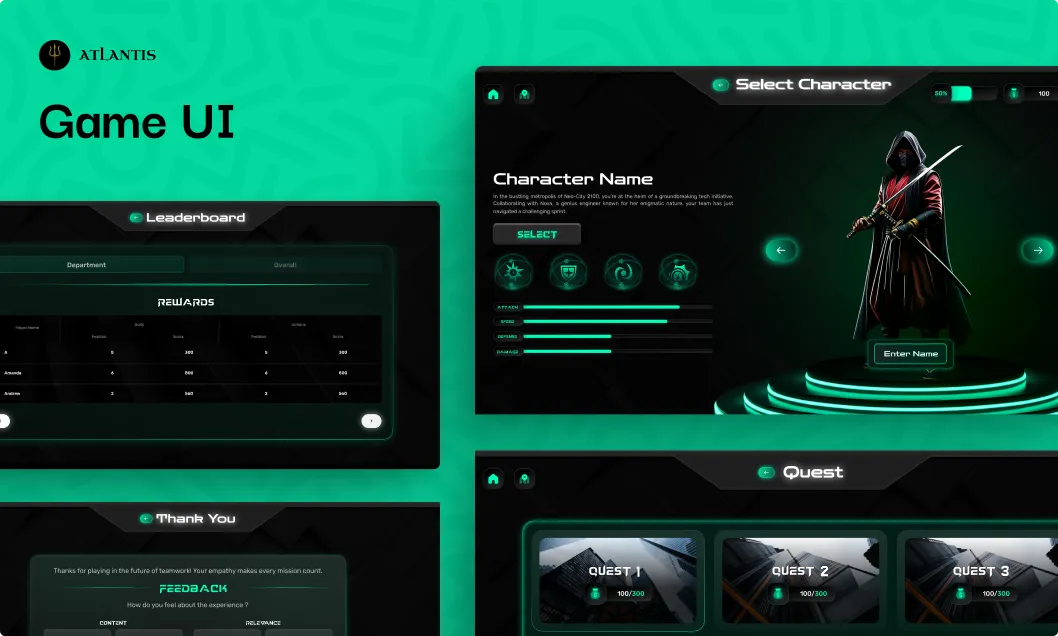 UI Design for Desktop, Mobile, and Tablet Games: Creating an Immersive Experience Across All Devices