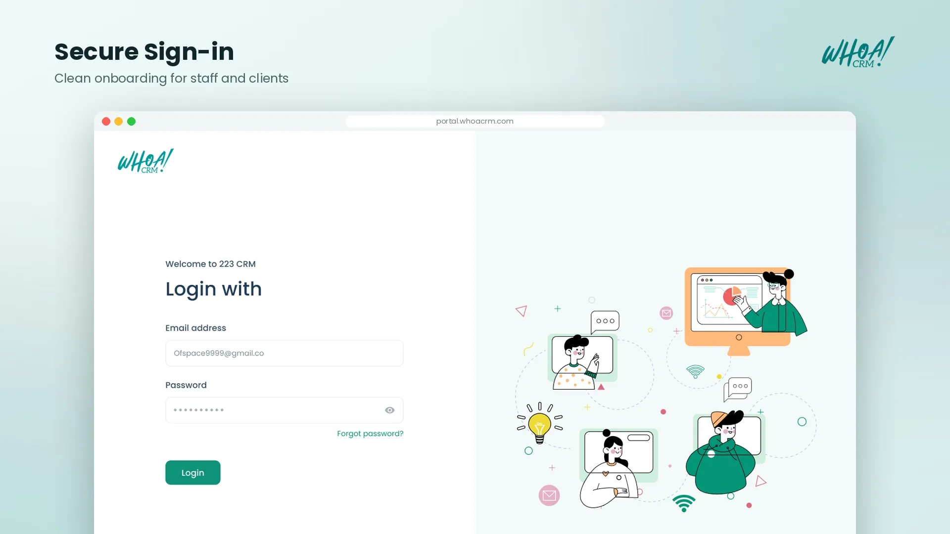 Whoa! CRM – Task Management Platform project shot 10