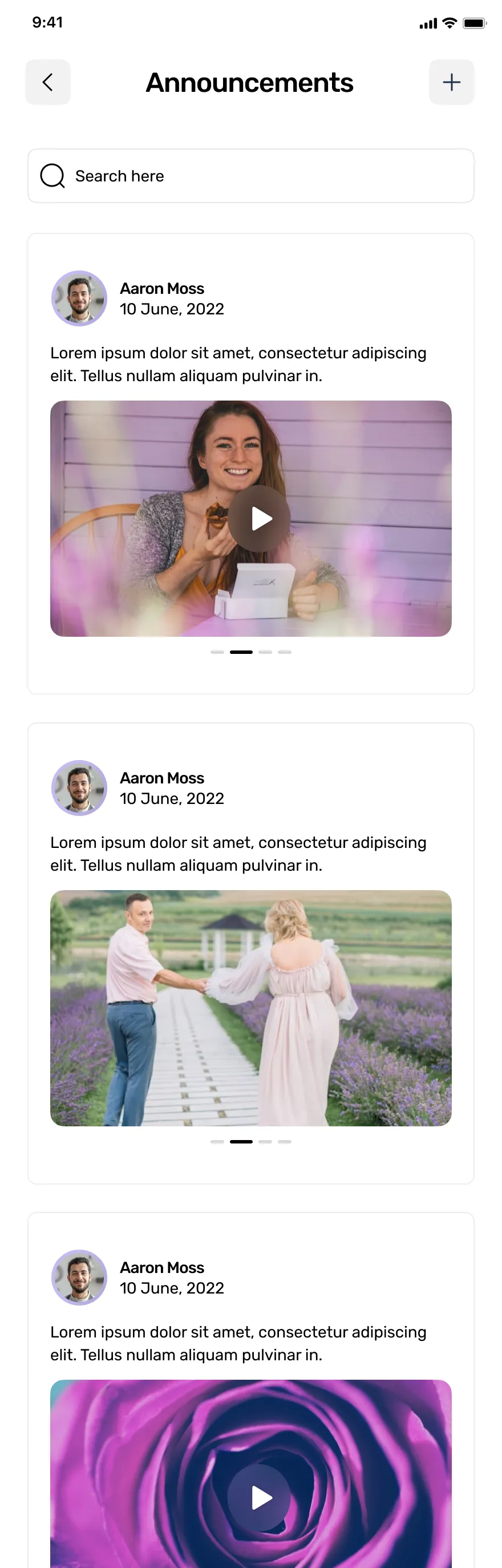 Church Community App — Prayer, Events & Marketplace UI — 05