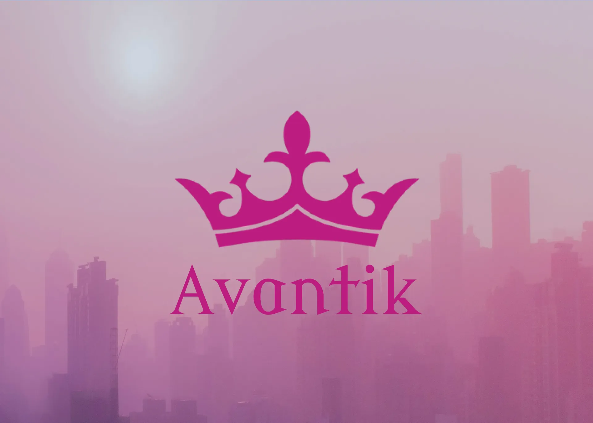 Luxury Logo Design | Avantik Premium Crown Identity — 03
