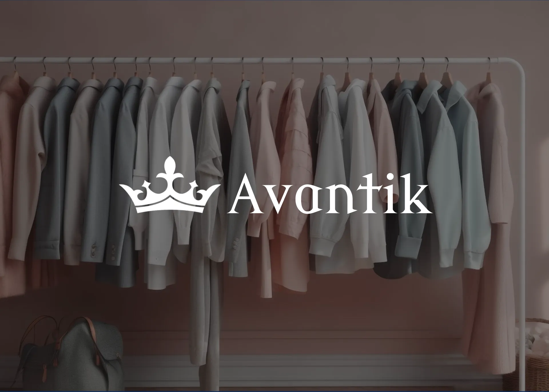 Luxury Logo Design | Avantik Premium Crown Identity — 04