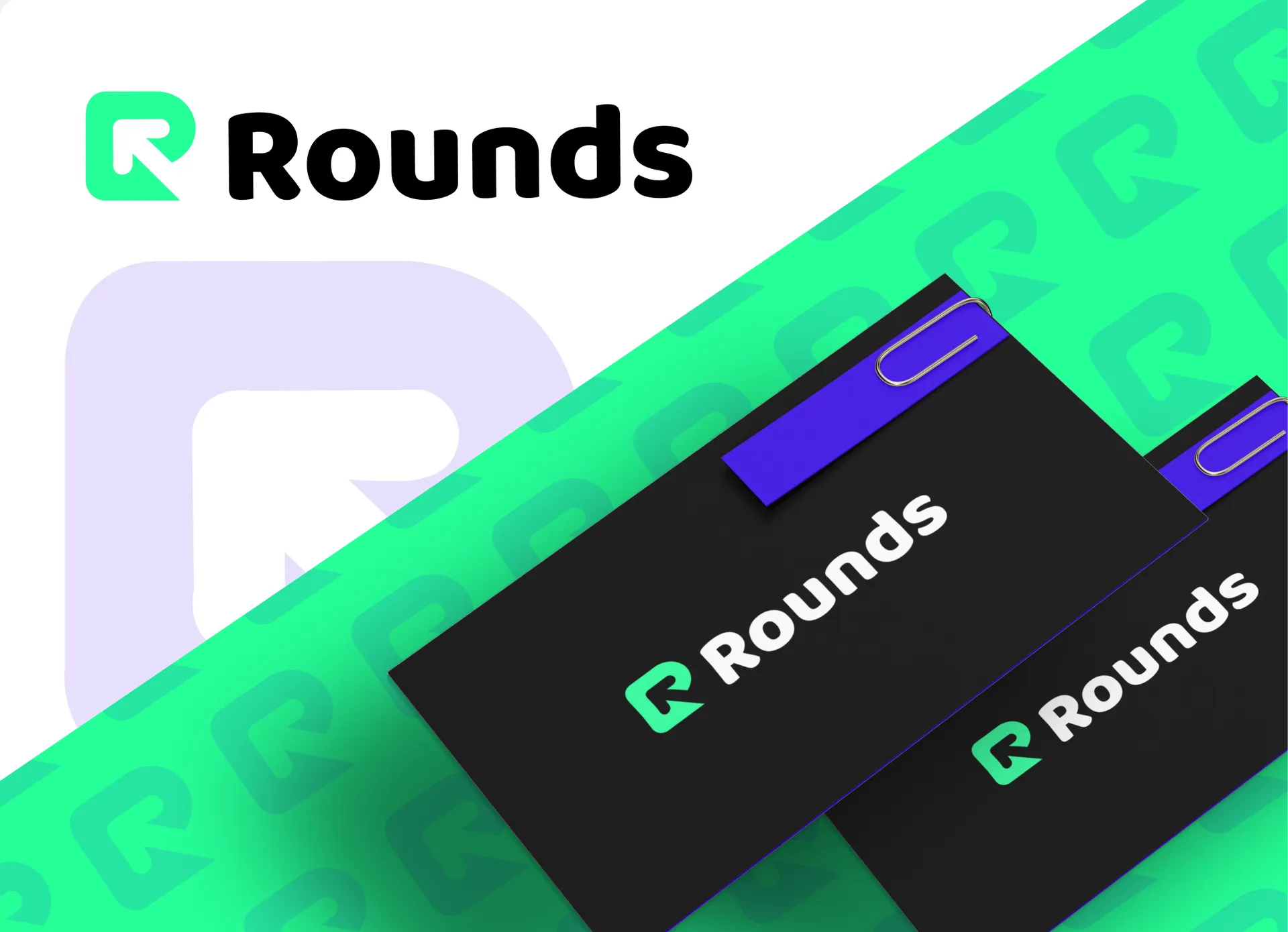 Rounds — Logo & Brand Identity | Tech SaaS Design — 04