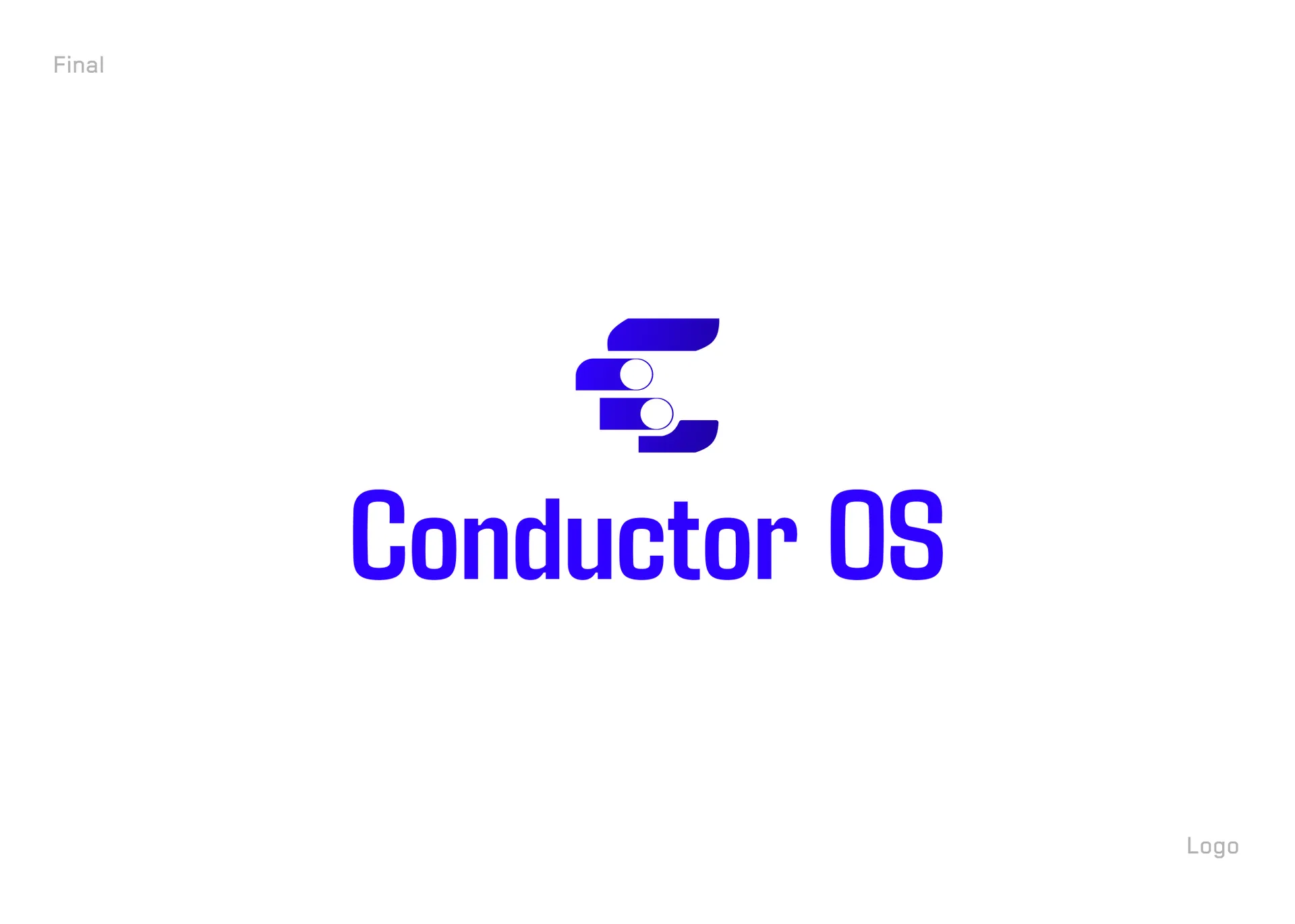 Conductor OS Logo Design — Orchestration System Brand Identity — 02