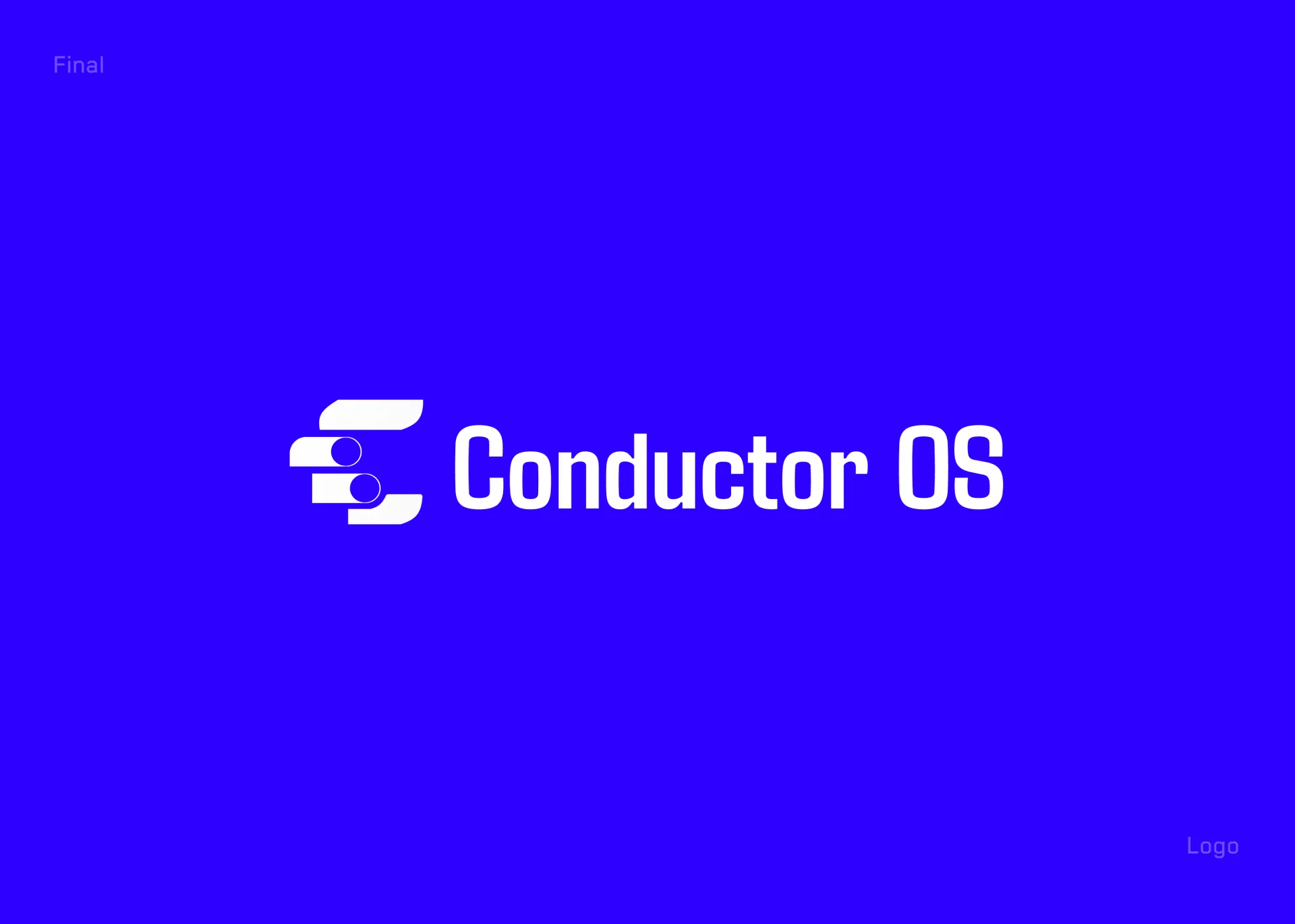Conductor OS Logo Design — Orchestration System Brand Identity — 04