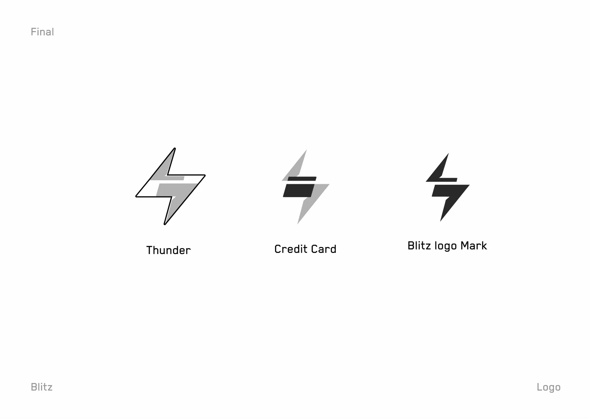 Blitz POS Logo Design — Lightning-Fast Payment Brand Identity — 02