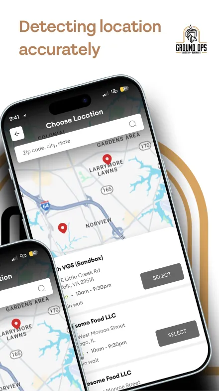 Ground Ops App Design — Food Ordering & Delivery Mobile UI — 02