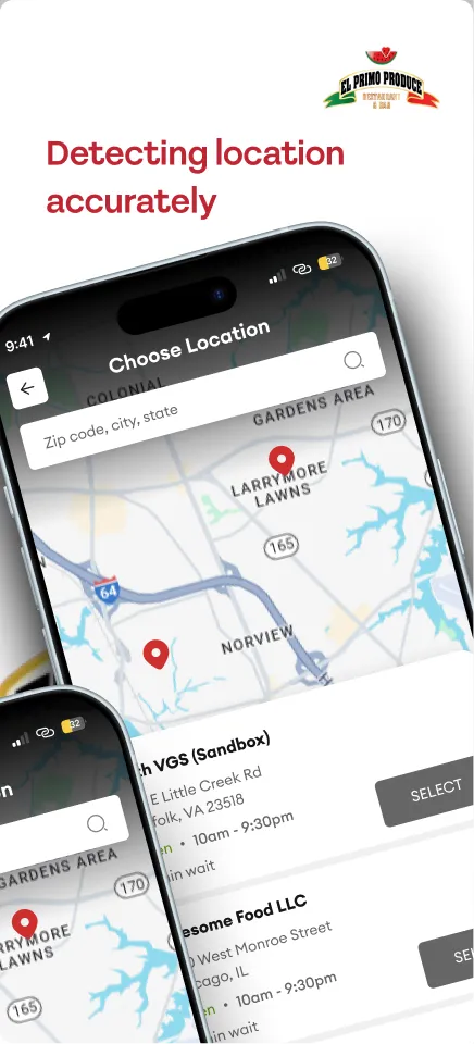 El Primo Produce App Design — Food Ordering & Delivery Mobile UI — 02